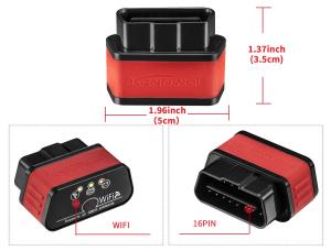 Wholesale Compact Wifi Elm327 Wireless Obd2 Auto Scanner / Elm327 Wifi Scan Tool from china suppliers