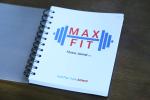Custom Size Spiral Bound Notebook Multi Functional For Gym Workout Log / Food