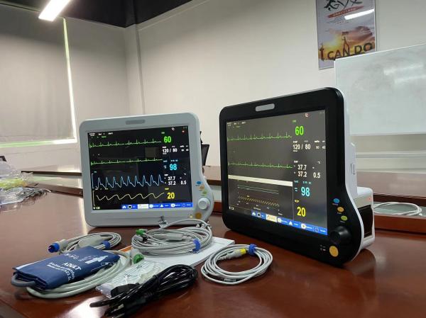 Quality Diagnostic Portable Vital Sign Machine , NIBP Spo2 Monitor Multi Parameter for sale