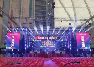 China HD Resolution Outdoor LED Screen Rental P6 RGB 27777 Dots / Sqm 7000 Nits Brightness on sale
