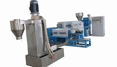 Quality LDPE  300kg/H Recycling Plastic Granulator Machine  Double Stage for sale
