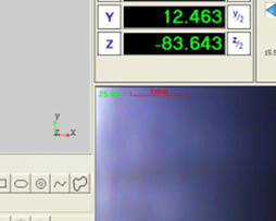 Wholesale Optical Measuring Software Perimeter / Area / Diameter Of Curve from china suppliers
