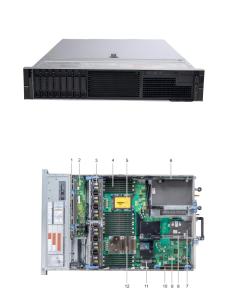 Wholesale Dell PowerEdge R740 Server 2 Socket 2U Rack Server for VDI deployments from china suppliers