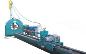 China Automated Conical Diameter 450 Seam Welder,Octagon Lighting Pole Automatic Welding Machine for Pole Length of 16000mm on sale