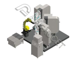 Industry Casting Core Making Automatic Sand Core Making Machine With Conveyor