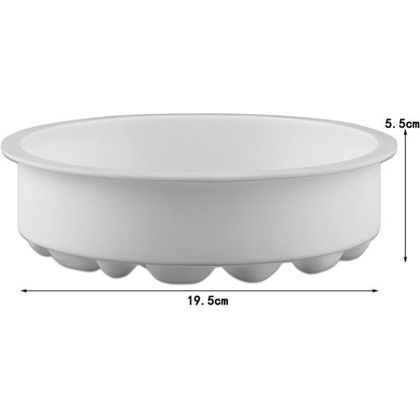 Tasteless Silicone Cheesecake Mold For Baking Microwaveable Practical