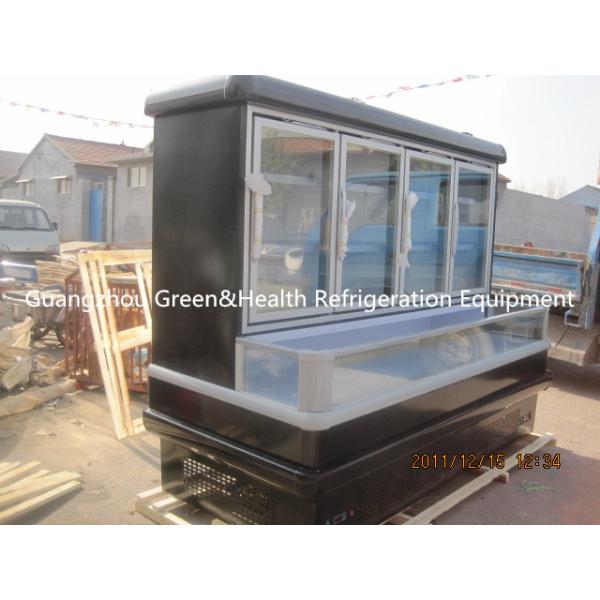 Multideck Upright Combination Freezer With Sliding / Solid Door
