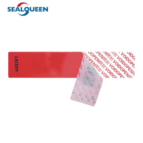 Quality Security Void Open Tamper Seal Label Total Transfer Packing Sticker for sale