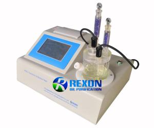Rexon Automatic Oil Moisture Tester for Transformer Oil Lube Oil Moisture Content Detection