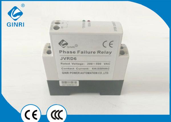 Quality Phase reversal protector Three Phase Voltage Monitoring Relay 2 CO , 6A for sale