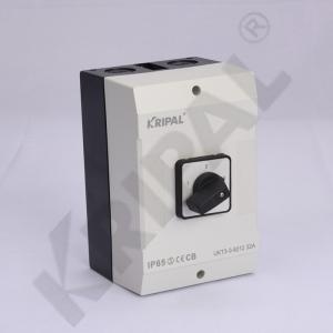 China Electric Rotary Cam Changeover Switch 32A 4pole IP65 IEC standard on sale