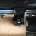 Vertical Inkjet Garment Pattern Cutting Plotter , Paper Pattern Printing Cutting