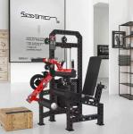 Adjustable Barbell Gym Commercial Seated Stretching Leg Training Insert For Hard