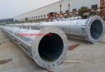 Angular Ground Based Telecom Towers With Prefabricated Foundation RDS Tower