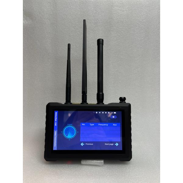 Light Alarm Mode Drone Detector with Interception Distance of Over 1km in Good Views and Electromagnetic Environments