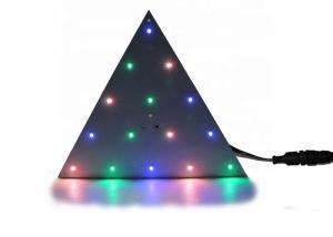 Wholesale Triangle Panel LED Pixel Lamp DMX512 SMD5050 RGB Panel Light For Decoration from china suppliers
