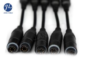 China Customized 16mm Plastic Waterproof 6 Pin Automotive Cable For Backup Camera on sale
