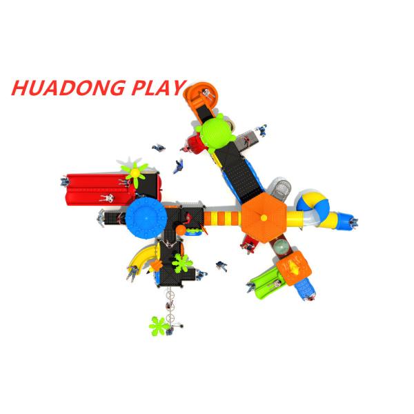 Animal Paradise Series Outdoor Playground Slides , Kids Playground Equipment