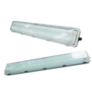 China Atex Led Fluorescent Lamp IP65 Flameproof Explosion Proof Single And Double Tube on sale