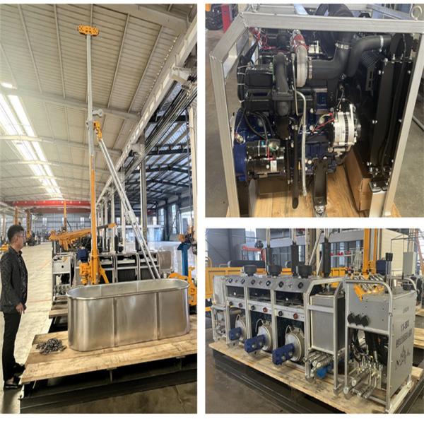 Hydraulic Rotary Diamond Core Drilling Rig for Geotechnical Investigation