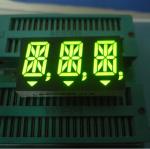 Green Alphanumeric Triple-Digit 14 Segment LED Display For Instrument Panel 14