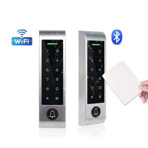 China IP66 waterproof wireless TTLock Remote Control Smart Door Lock Standalone Keypad RFID Tuya WIFI Access Reader Door Bell on sale