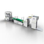 Automatic Servo Motor Litho Flute Laminator Machine Flip Flop Stacker