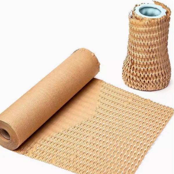 Environmentally Friendly Paper Wrapping Roll Biodegradable Custom Wrapping Paper Rolls