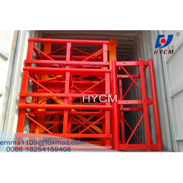 SC100 1 tons Cage Incline Construction Hoist For Passenger And Materials