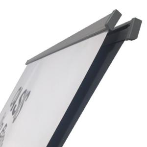 Wholesale None Curling Roll Up Banner Display Stand Grey Back 200mics Thickness from china suppliers