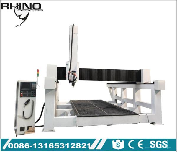 Cast Iron Table 4 Axis CNC Milling Machine Syntec System Controlled For