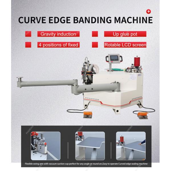 Flexible Folding Arm Edge Bander Machine for PUR/EVA Material Production Efficiency