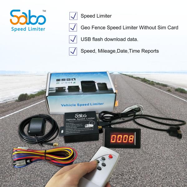 Quality 50 HZ Programmable No Sim Card Vehicle Speed Limiter for sale