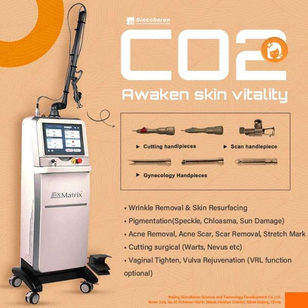 Quality Femilift Pixel RF CO2 Fractional Laser Machine 1-10HZ Stationary Style for sale