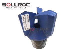 Wholesale 3&quot;-15&quot; Step / Chevron Drag Bits Tungsten Carbide Insert Bit For Soft To Medium Formations from china suppliers
