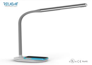 Wholesale Wireless Mobile Charging LED Desk Lamps QI Standard with emergency torch from china suppliers
