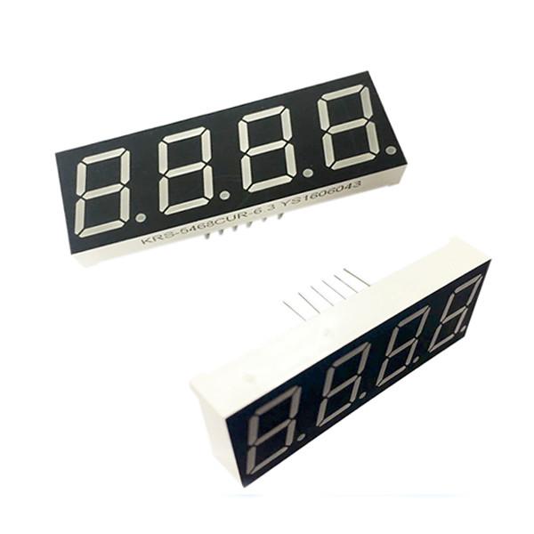 Quality FND Indoor 0.56 Inch Clock LED Display 4 Digit 7 Segment Displays for sale