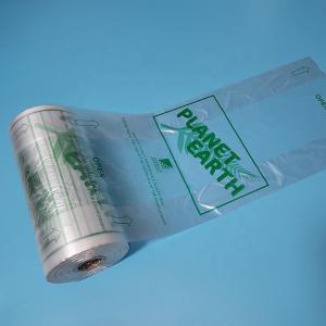 China Transparent LDPE Bag on Roll for Food Packaging of Fruits and Vegetables in Supermarket on sale