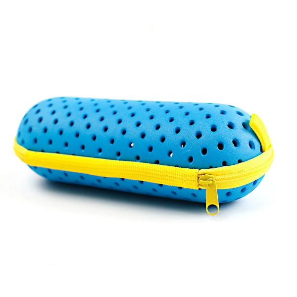 L18cm Swimming Goggles Case , PU EVA Safety Glasses Hard Case