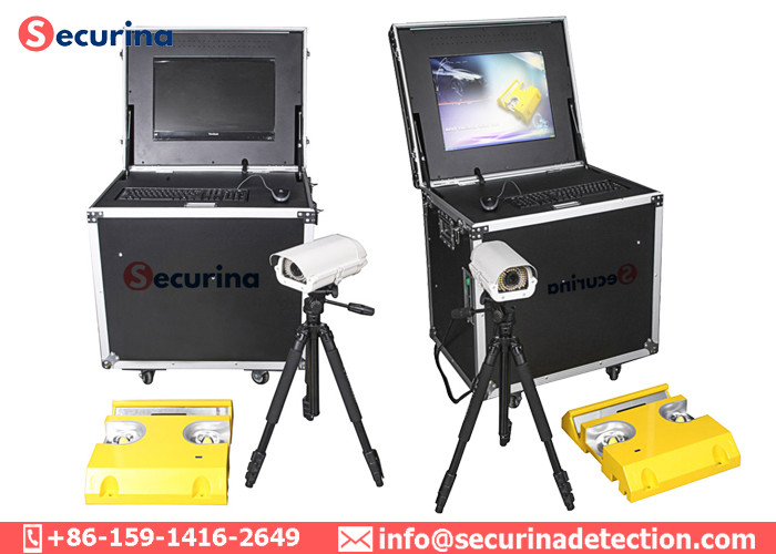 Vehicle Bottom Inspection Vehicle Security Systems With Cameras CCD Line Scanning
