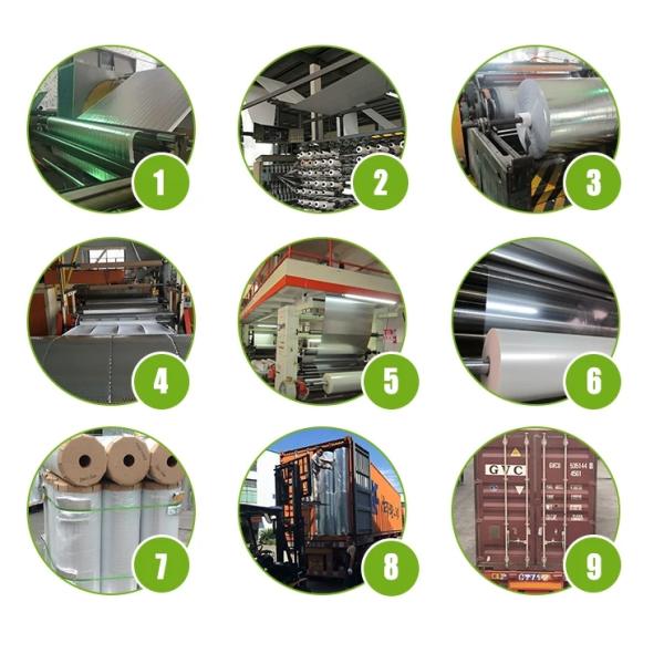 Exhibition Metalized BOPP Film Manufactured by with Customized Paper Core and Heat Sealing