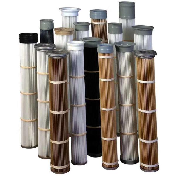 Polyester Dust Collector Filter Anti-Static Industrial Air Filter Cartridges