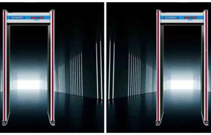 Multi Zone Thermal Metal Detector Security Gate Waterproof IP41