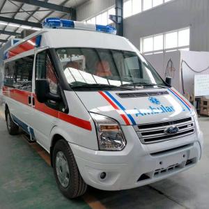 Wholesale Emergency Car Right Hand Drive Diesel Ambulance with Essential Medical Equipment from china suppliers