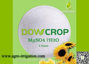 Wholesale DOWCROP HIGH QUALITY 100% WATER SOLUBLE HEPTA SULPHATE MAGNESIUM 99.5% WHITE 1-3MM CRYSTAL MICRO NUTRIENTS FERTILIZER from china suppliers