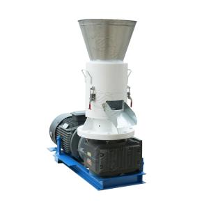 Wholesale 9KLP 120 Gearbox Fodder Processing Machine Animal Pig Duck Rabbit Pellet Making from china suppliers