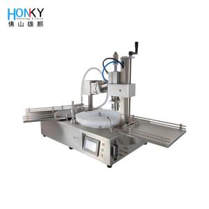 Wholesale Automatic Desktop 15ml Vial Filling Capping Machine With Ceramic Pump from china suppliers