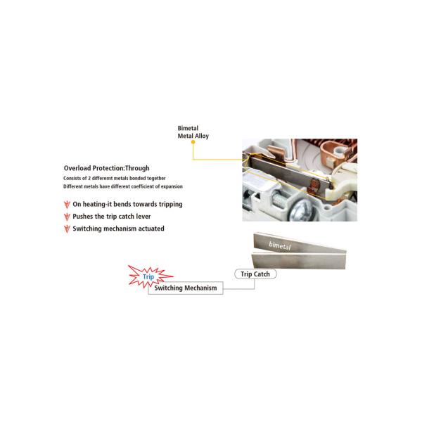 1P 2P 3P 4P Thermal Magnetic Industrial Circuit Breaker 63A 6kA 230V/400V