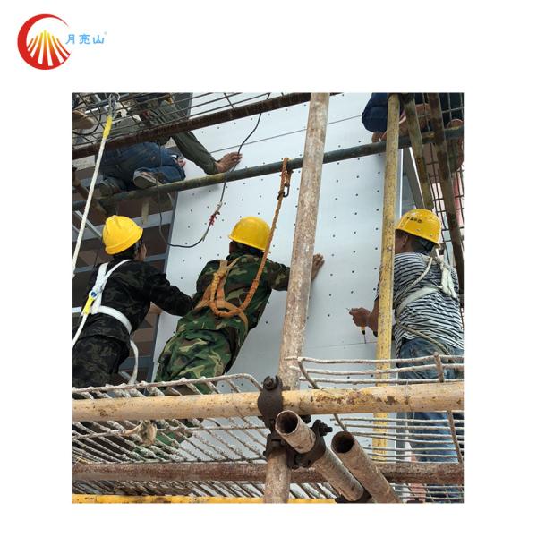 Outdoor Speed Climbing Wall 15.5m High Mobile Climbing Wall For Trampoline Park