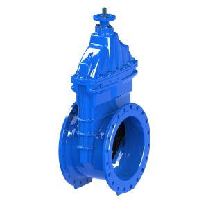 Abrasion Resistant Water Supply Gate Valve EPDM/NBR Wedge